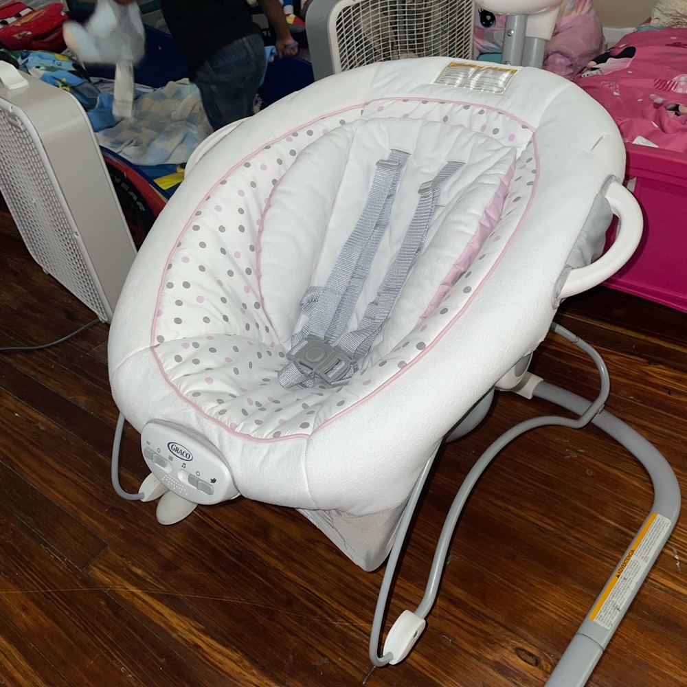 Baby Girl Electric Swing